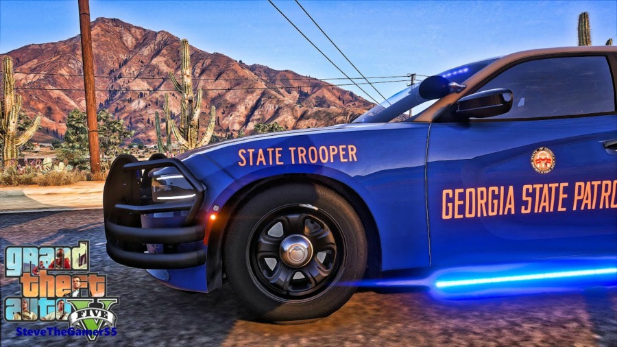 Playing GTA 5 As A POLICE OFFICER Highway Patrol|| GSP|| GTA 5 Lspdfr Mod| 4K