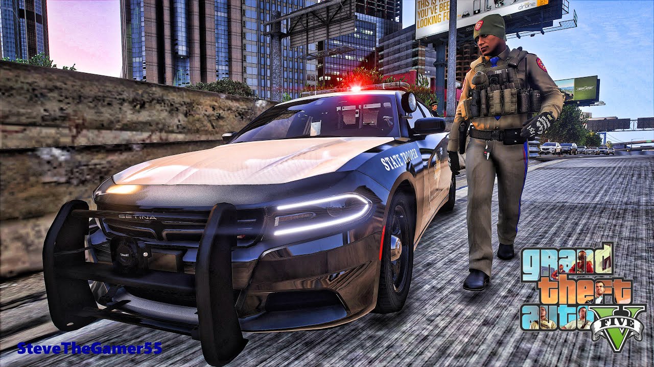 Playing GTA 5 As A POLICE OFFICER Highway Patrol| GTA 5 Lspdfr Mod| Live Vertical