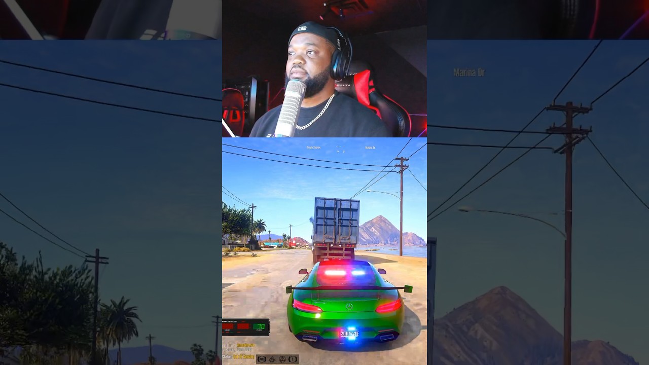 This truck must be stopped #gta5 #gta5reallifemod #lspdfr #gta5lspdfr