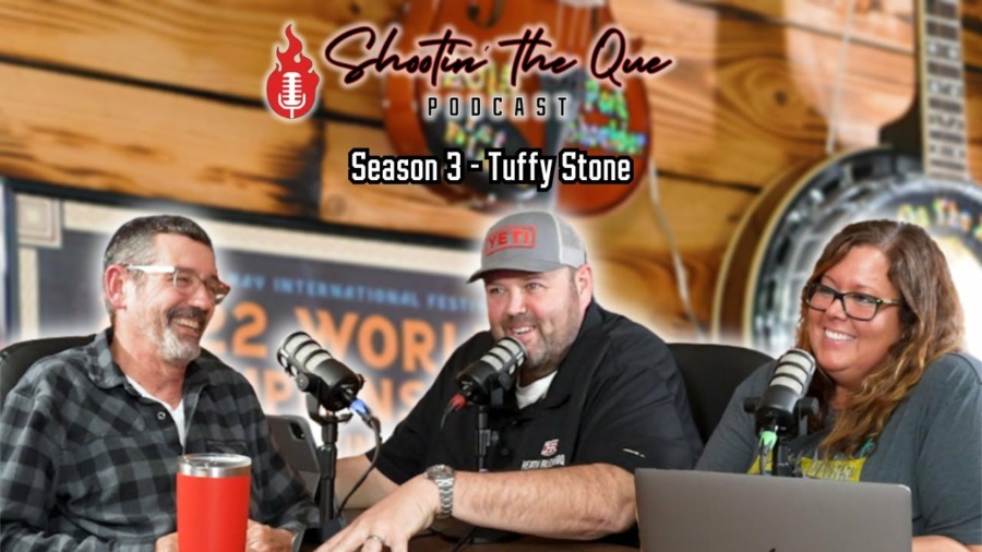 Tuffy Stone – Chef to Competition BBQ, BBQ Pitmasters, & Tuffy’s Book | Shootin’ The Que Podcast