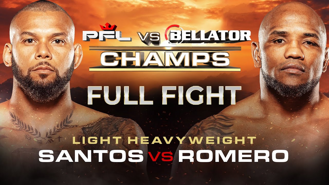 Yoel Romero vs Thiago Santos | PFL vs Bellator | Full Fight