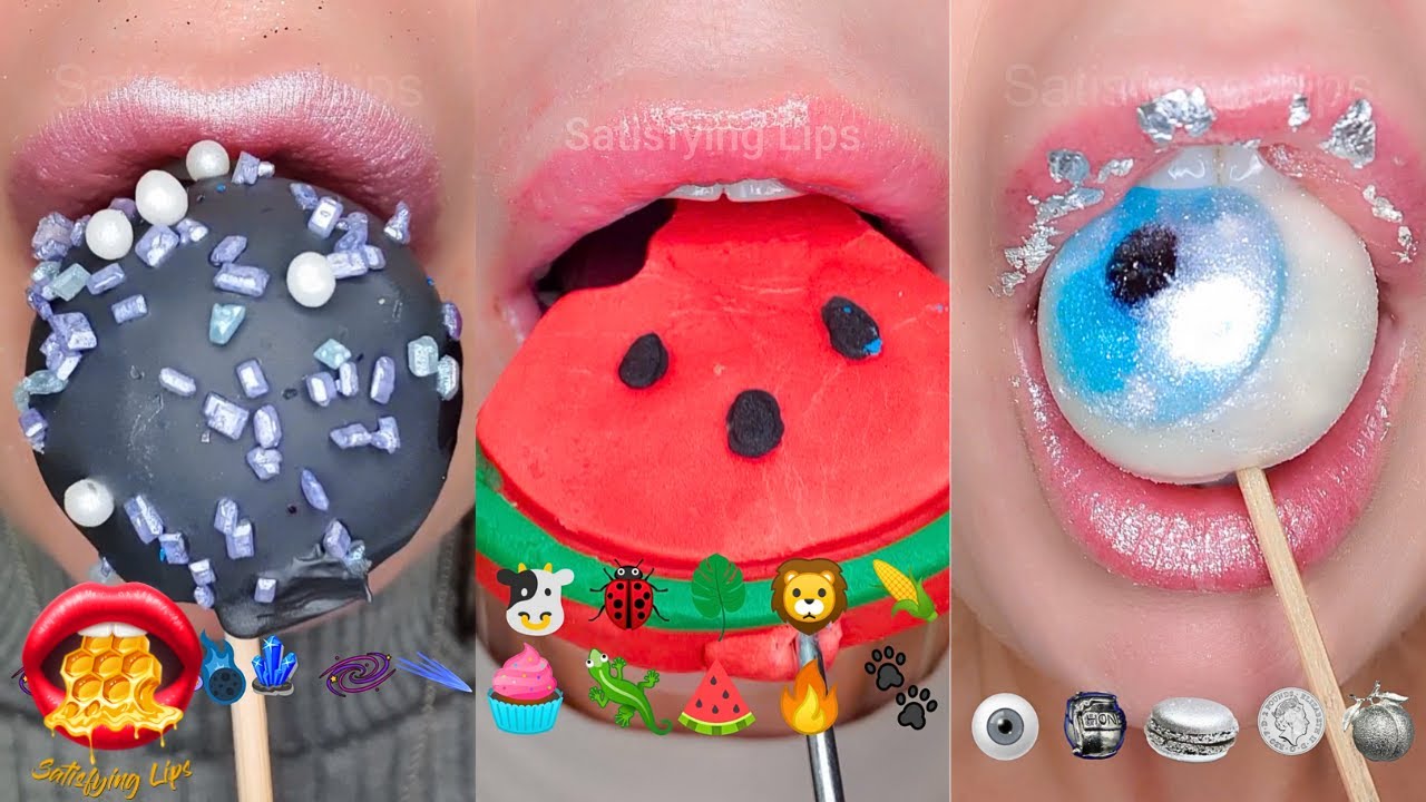 2 HOURS BRAIN MELTING Satisfying ASMR Eating Emoji Food Challenge Compilation Mukbang 먹방