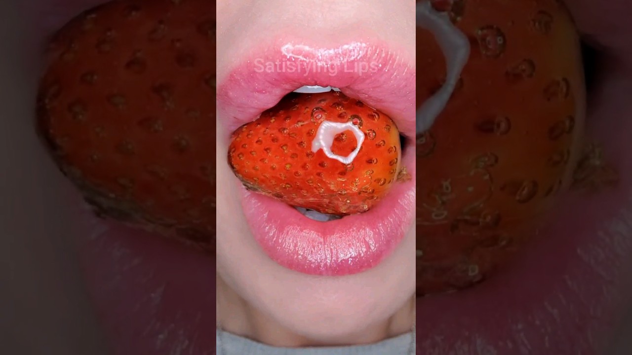 ASMR Satisfying Eating Very Crunchy Sweets Foods #asmr #asmrcrunch #asmreating