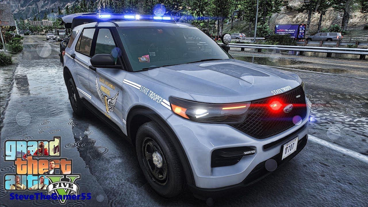 GTA 5 mod Highway Patrol| OHIO|| GTA 5 Lspdfr Mod| 4K