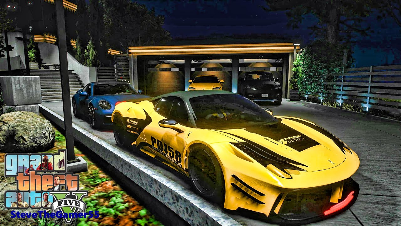 Millionaire’s Mansion in GTA 5|  Let’s Go to Work| GTA 5 Mods| 4K