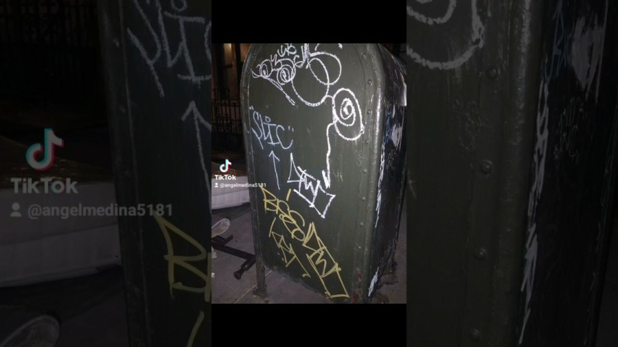 NYC GRAFFITI TAGS 2024!#djsutterkain #ghettometal #nycgraffiti #graffiti #urbanart #painting #shorts