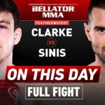 OTD 2023: Ciaran Clarke vs Leonardos Sinis – Bellator 291 [FULL FIGHT]