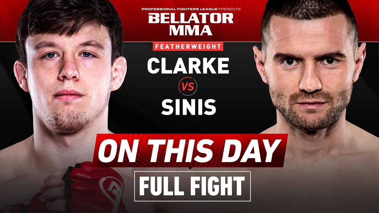OTD 2023: Ciaran Clarke vs Leonardos Sinis – Bellator 291 [FULL FIGHT]