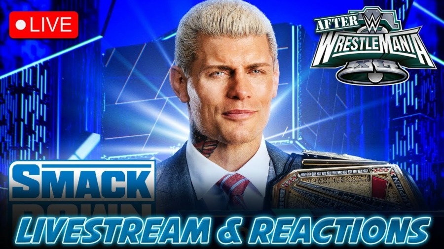 Smackdown Live Watchalong – 4/12/24 NEW CHAMPION CODY RHODES!