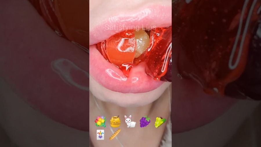 ASMR Satisfying Eating Tingle Trigger Sounds #asmr #asmrsounds #satisfyingvideo