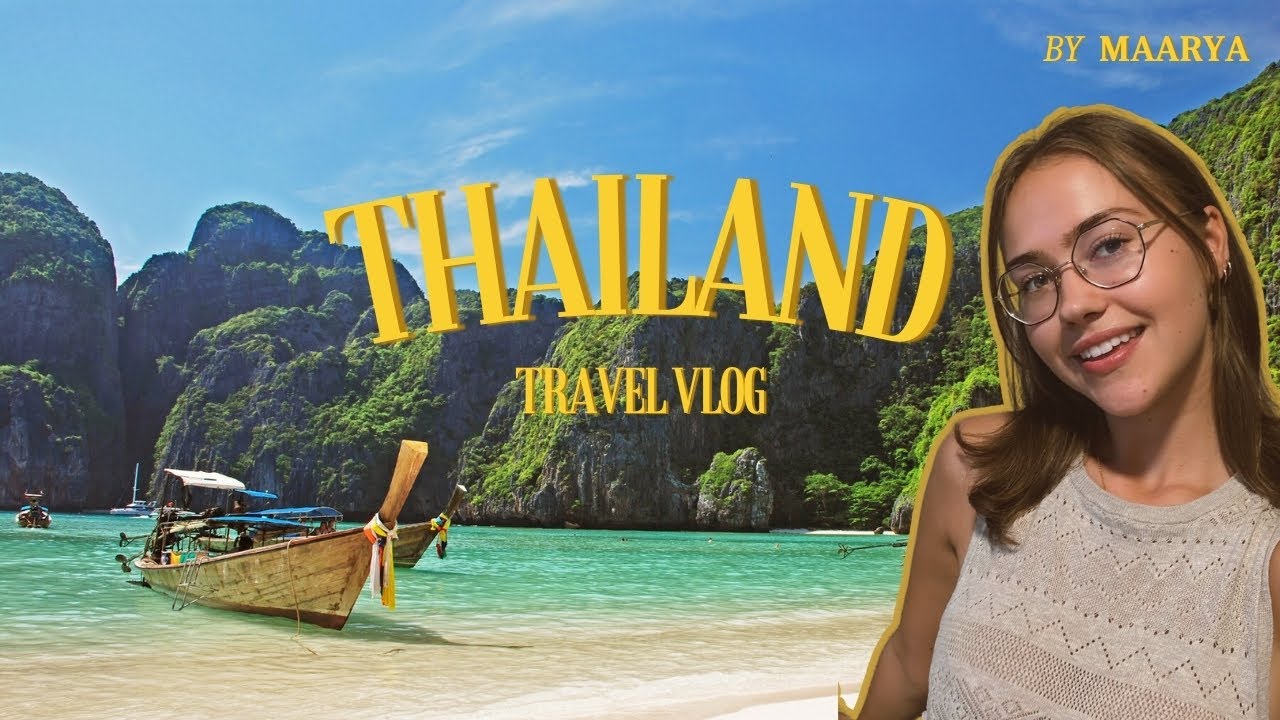 Boat tour of the Phi Phi islands in Thailand #maarya #vlog