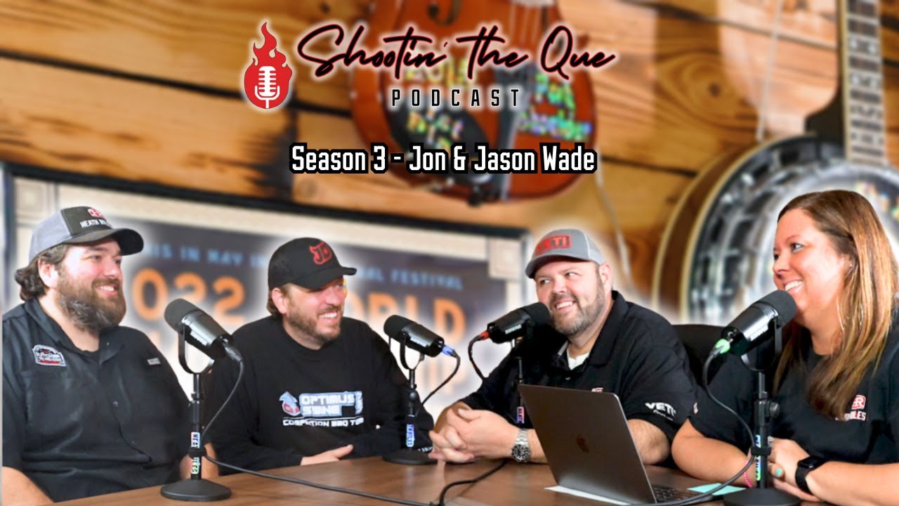 Jon & Jason Wade, Optimus Swine – KCBS vs MBN, Butcher Shops, and Drums | Shootin’ The Que Podcast