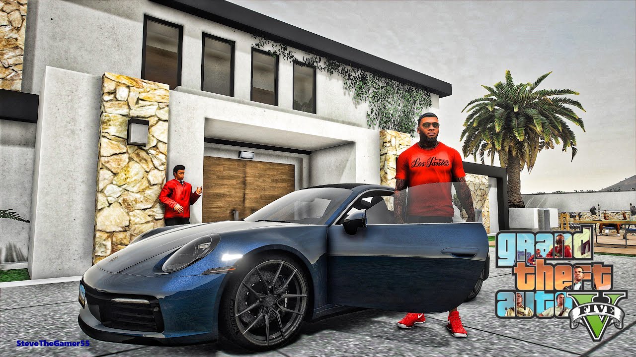 Millionaire’s Best Mansion in GTA 5|  Let’s Go to Work| GTA 5 Mods| 4K