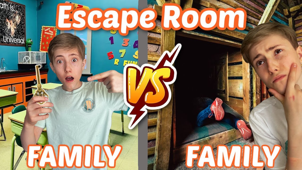 SHARPE FAMILY GOES BACK TO SCHOOL!! (Escape room challenge!) 📚