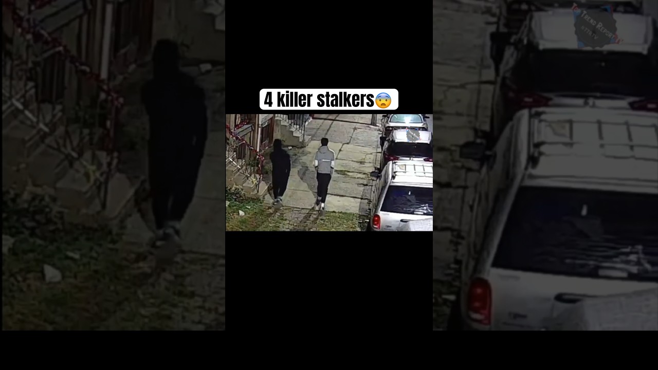 4 Killers Stalk man to kill him😨 #violenceprevention #crime #philly