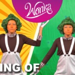 BEHIND THE SCENES of our WONKA MEDLEY !!! 🍫 (Sharpe Family Singers)