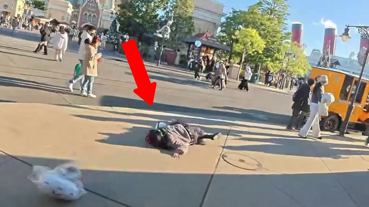 A woman faceplants on Sam Pepper’s stream