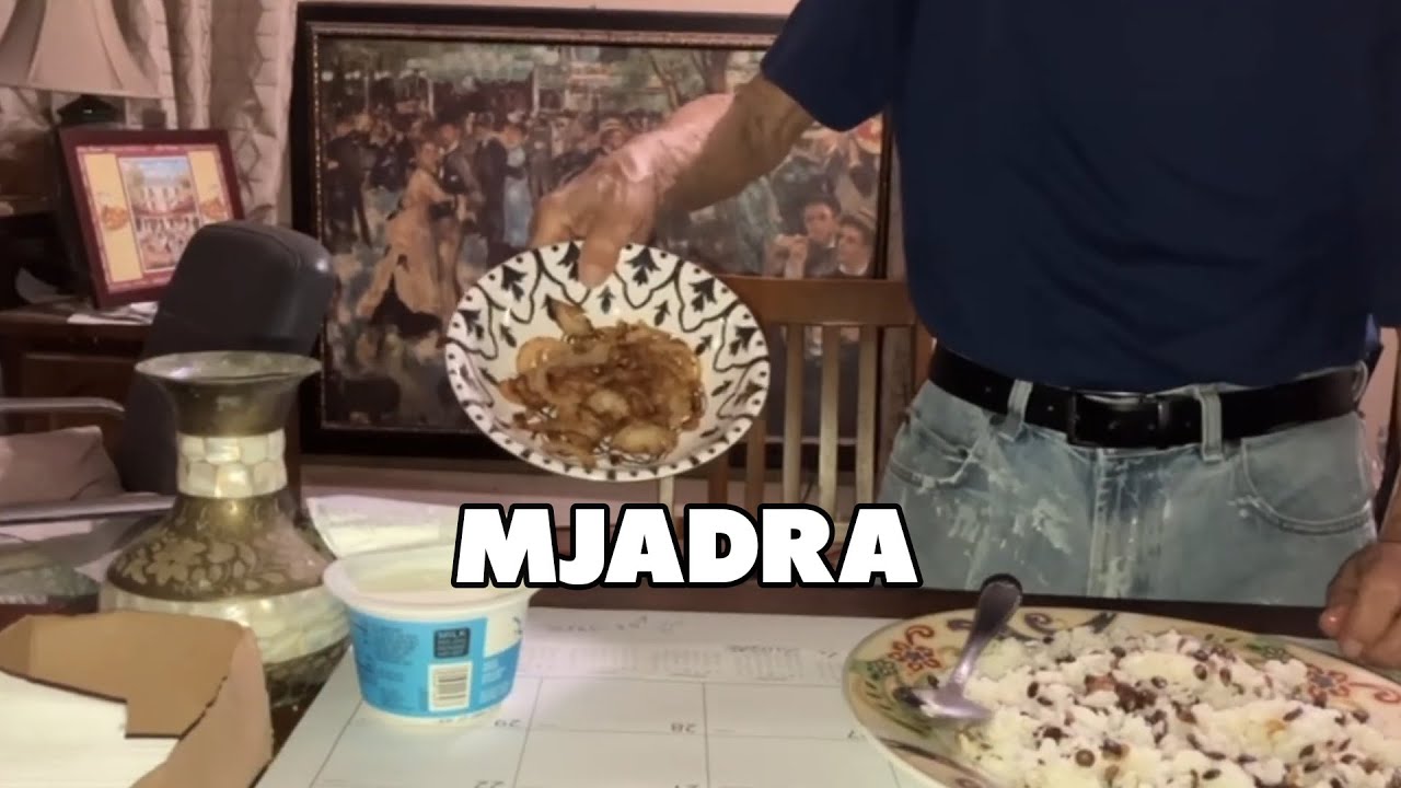 Mjadra – A Vegetarian Dish