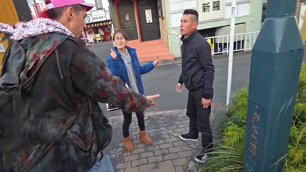 Sam Pepper almost gets punched by a drunk man